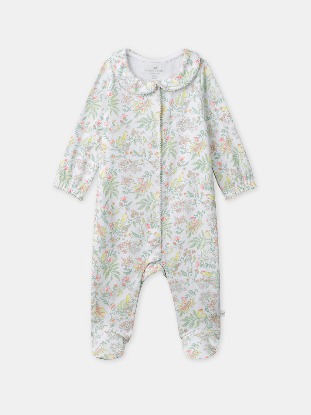 Floral print sleepsuit — Newborn girl
