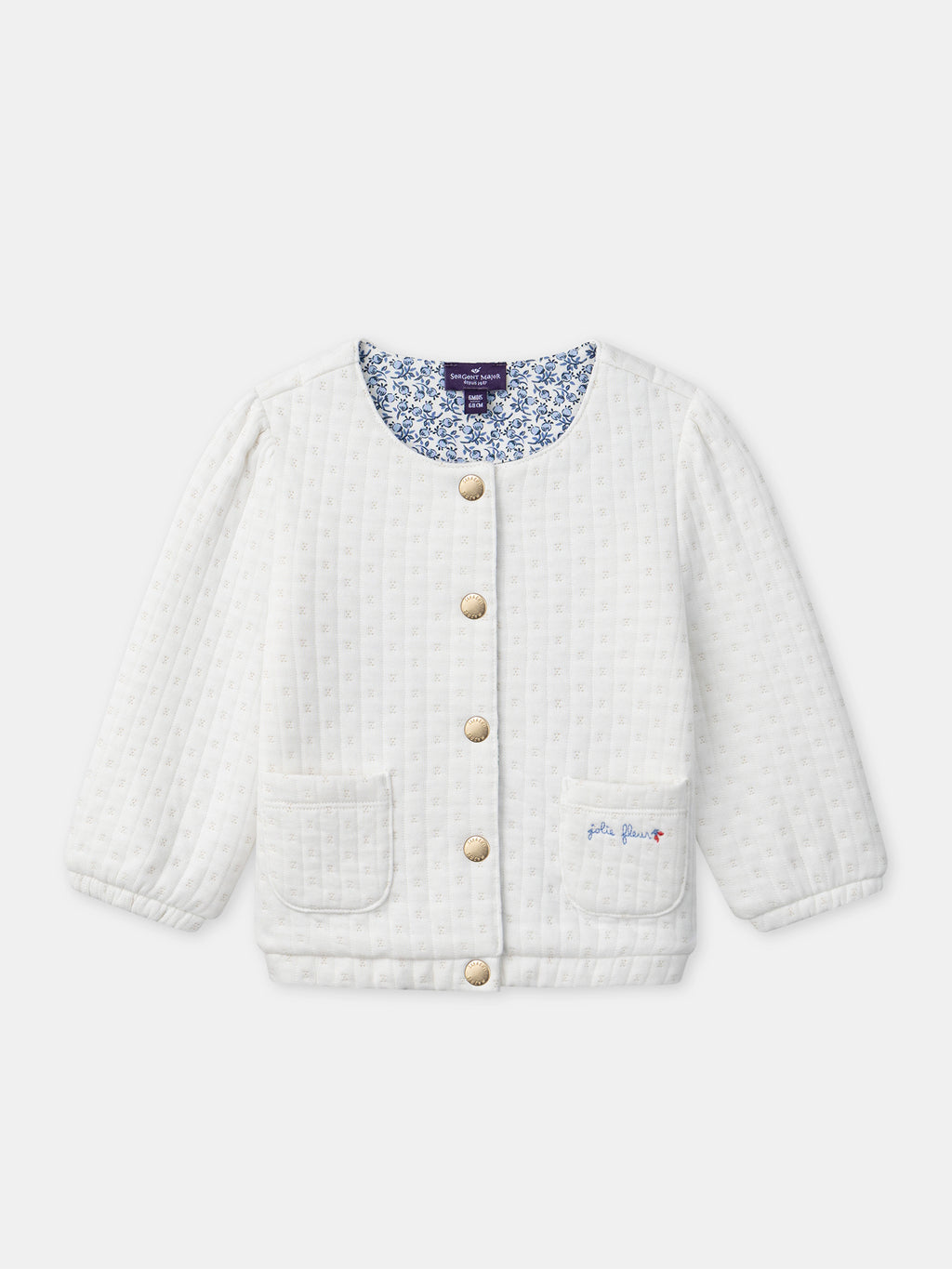 Ecru cardigan — Baby girl