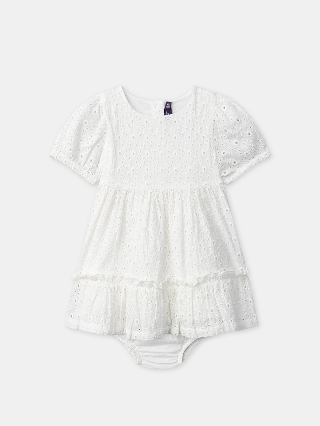 Ecru embroidered dress — Baby girl