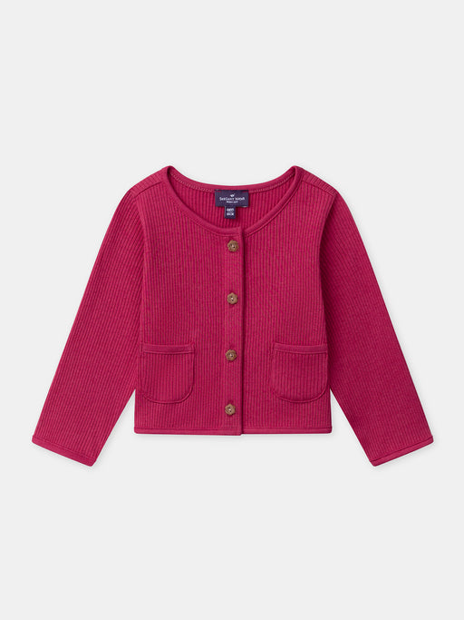 Fuchsia cardigan — Baby girl