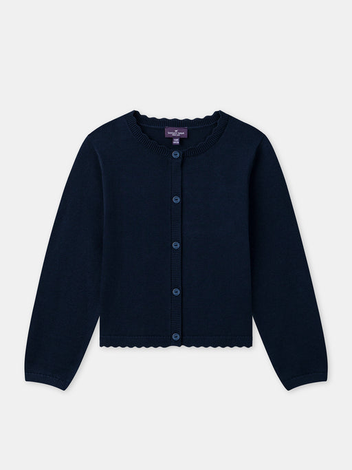 Navy cardigan — Girl