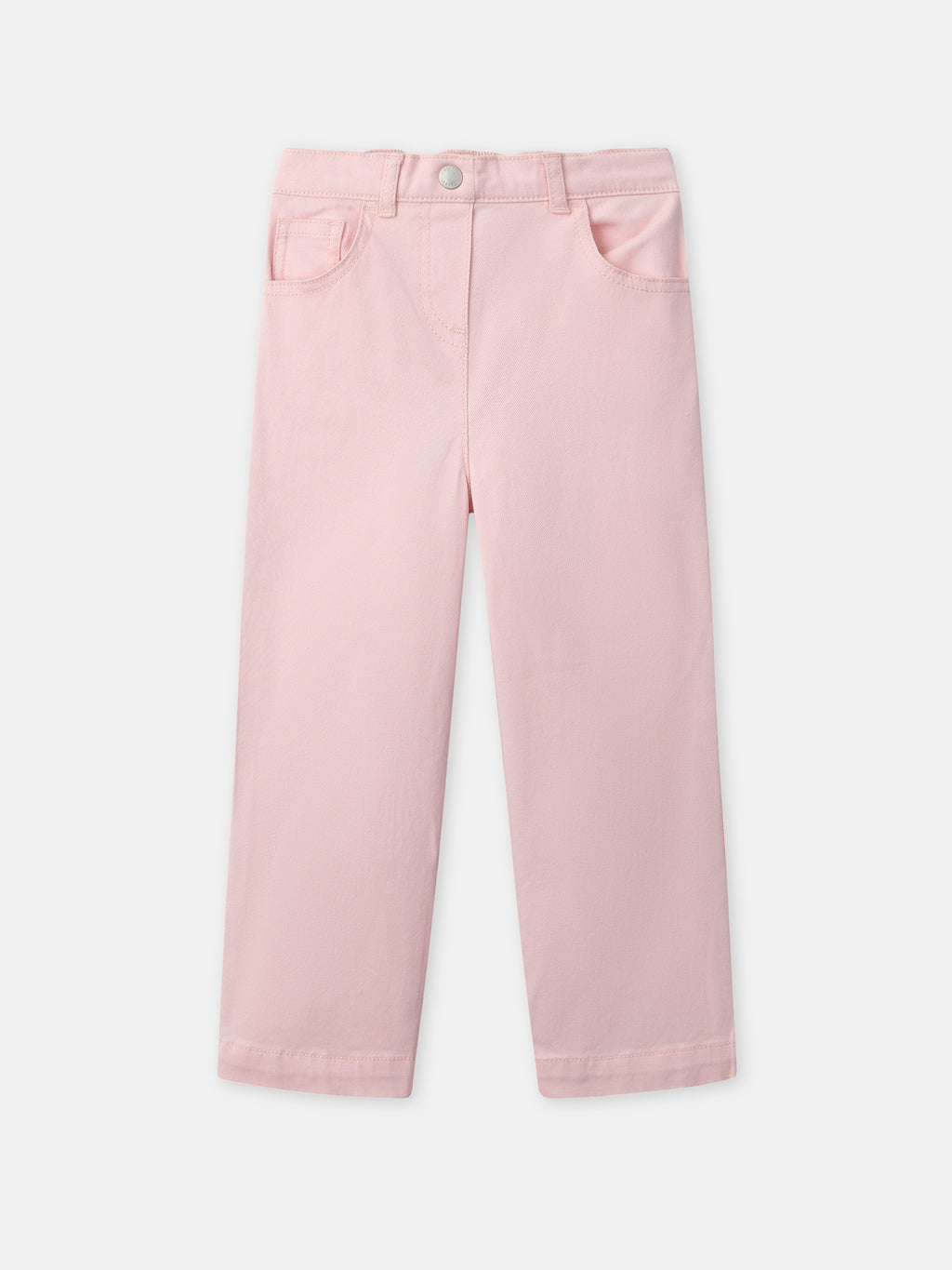 Pink wide-leg trousers — Girl