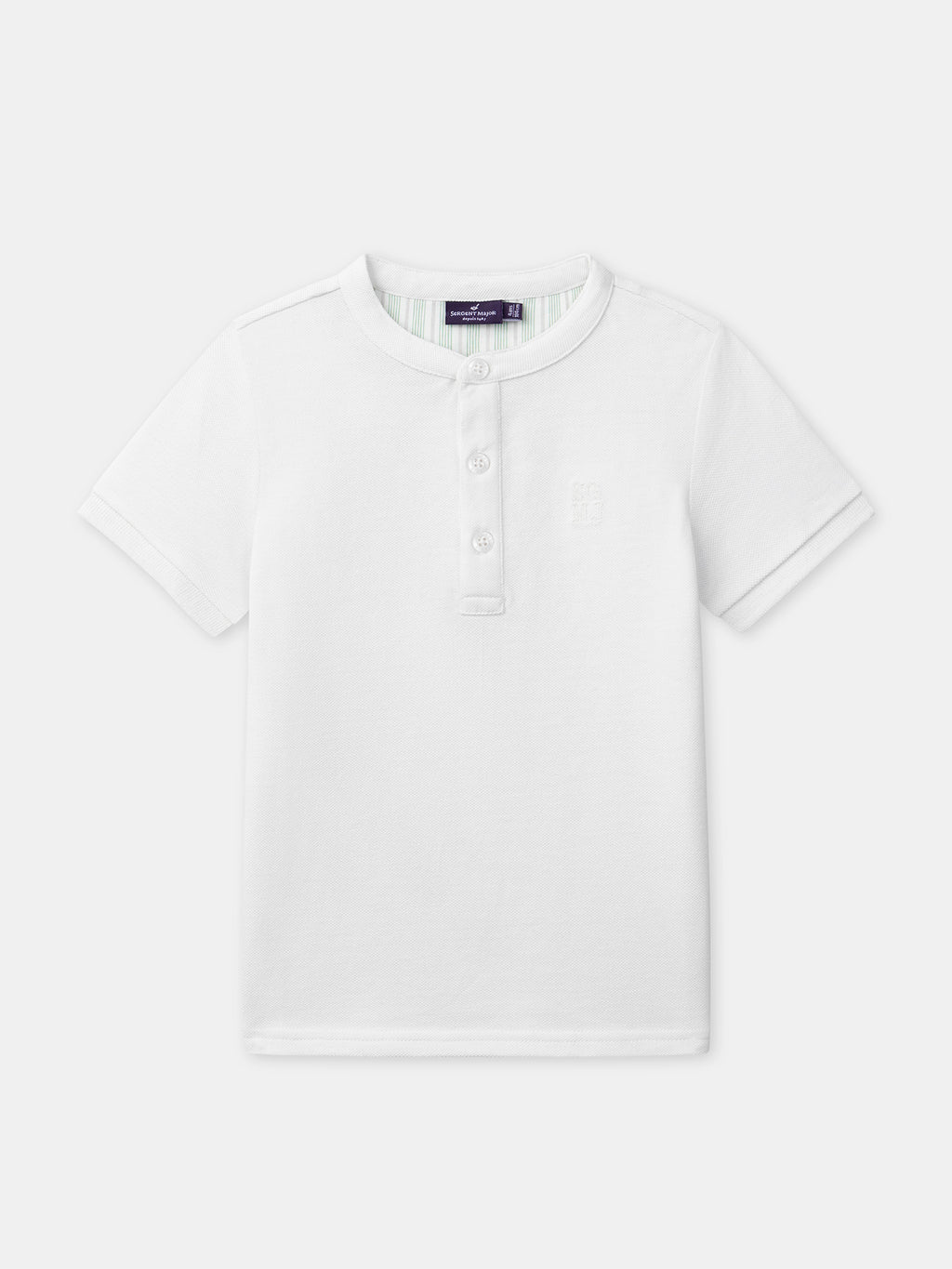 White polo shirt — Boy