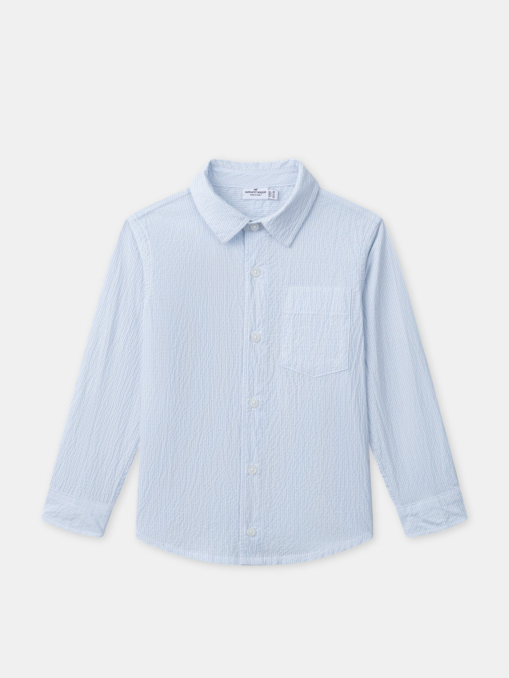 Blue striped shirt — Boy