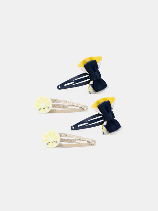 Pack of 4 hair clips — Girl