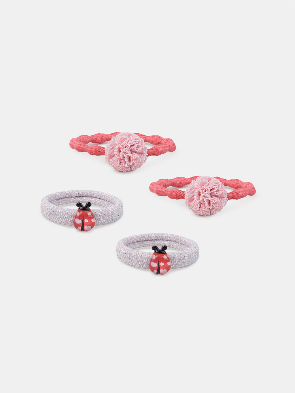 Pack of 4 hair ties — Girl